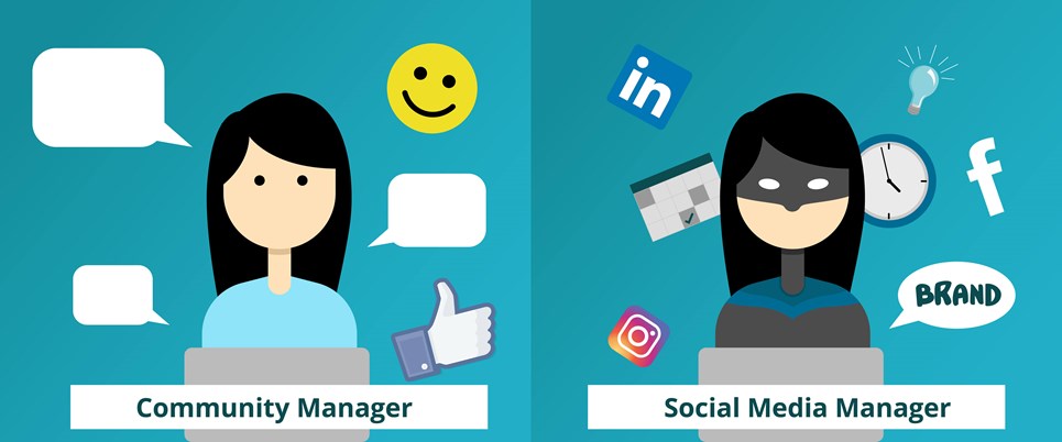 Community managers vs social media managers