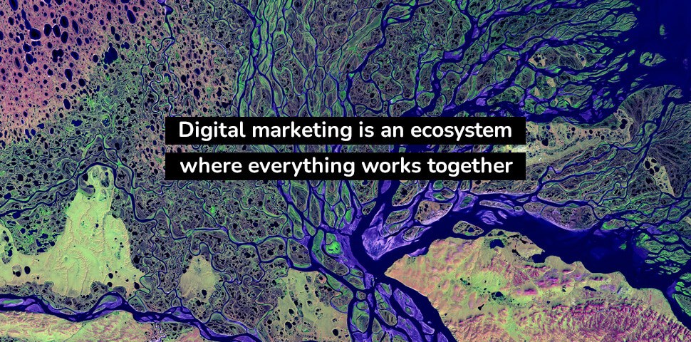 digital marketing is an ecosystem