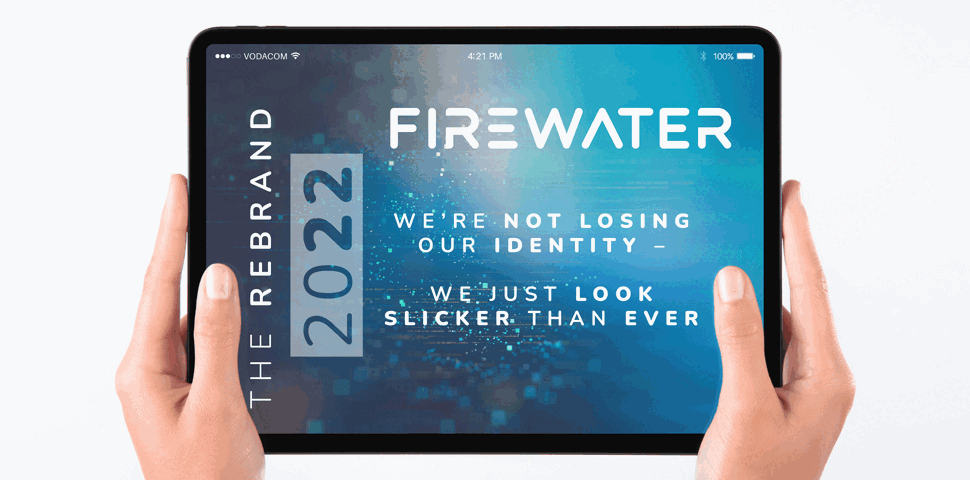 Firewater Logo Application