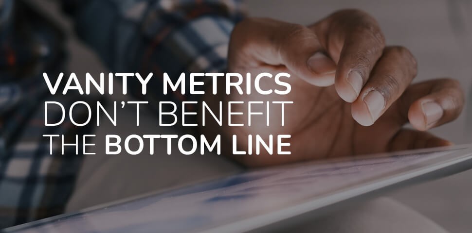 What are vanity metrics?