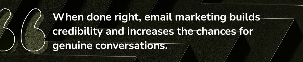 Email marketing done right